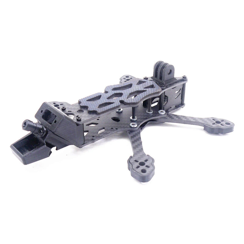 TEOSAW STEELE3 154mm / STEELE4 178mm Wheelbase 4mm Arm Thickness X Type Frame Kit Support VISTA DJI O3 Air Unit for DIY RC Drone FPV Racing
