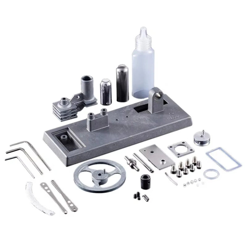 STARPOWER QX6 Mini Hot Air Stirling Engine Model DIY Assembled Kit Physics Experiment Science Education Toys
