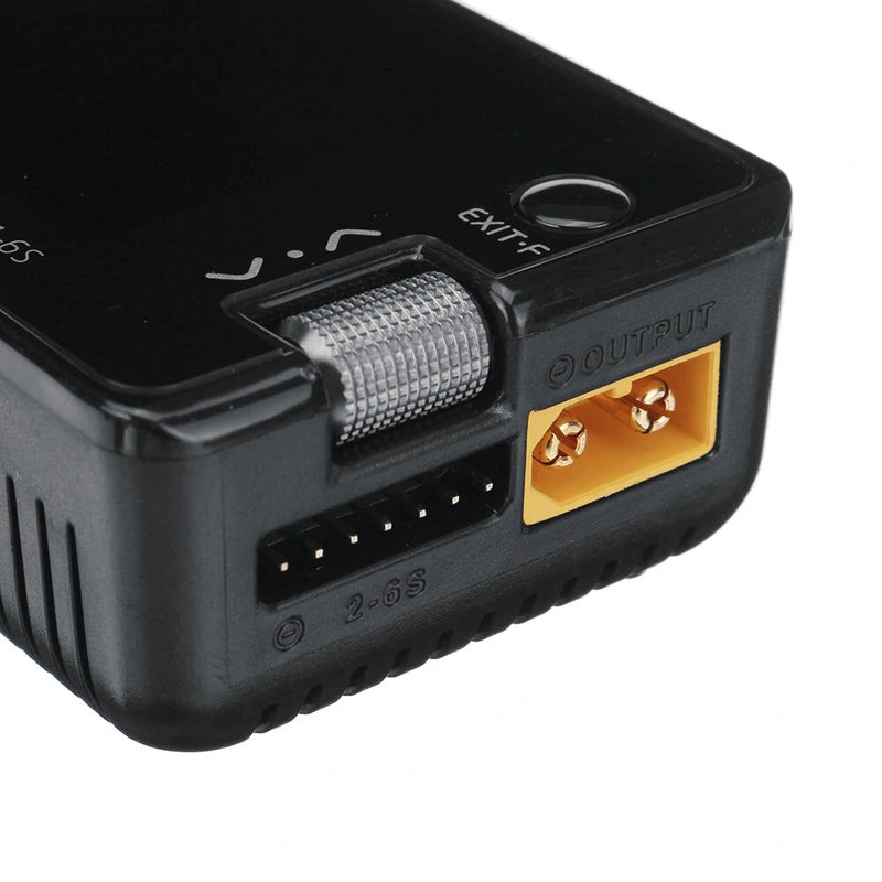 ToolkitRC M7 200W 10A DC Balance Charger Discharger for 1-6S Lipo Battery with With Voltage Servo Checker ESC Tester Receiver Signal Tester Quick Charger Function