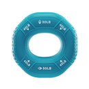 KALOAD Silicone Adjustable 20-90LB Hand Grip Strength Exercise Gripping Ring Fitness Finger Forearm Trainer Carpal Expander