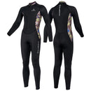 DIVE&SAIL Men Full Body Dive Skins Wetsuit UPF50+ Sun Protection Quick-drying One-piece Long Sleeve Diving Top Pant Front Zip High Elastic Thin Snorkeling Clothes for Surfing Swimming