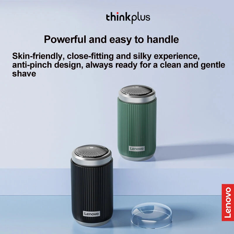 Lenovo Thinkplus ES10 Rechargeable Mini Electric Shaver IPX6 Waterproof Level 350mAh Batterye Capacity Wet and Dry Dual Use