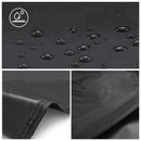 KING DO WAY BBQ Grill Cover 30x25x47'' Heavy Duty Waterproof Windproof Dust UV Resistant with Handle Straps Storage Bag Windproof Buckle and Shrink Rope for Weber Brinkmann Char-Broil Holland