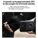 [2025 Version]XIAOMI Mijia 2D 150PSI Smart Bike Pump 2000mAh Battery Power Bank USB Charging LED Display Electric Portable Air Pump Camping Cycling Car Basketball Football Pump for XIAOMI SU7