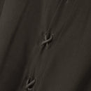 INCERUN Mens V Neck Long Sleeve Shirt Fashion Solid Color Lace Up Top Shirt for Male