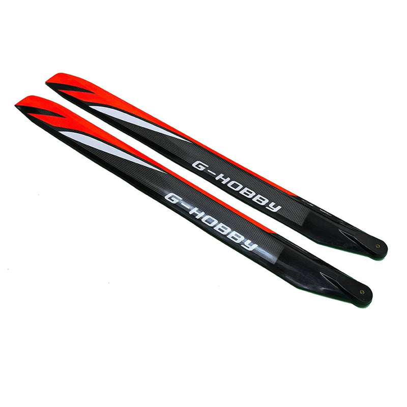 1 Pair G-HOBBY 690mm / 700mm Carbon Fiber Main Rotor Blade Spare Parts for Trex 700 SAB700 X7 RC Helicopter