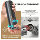 110ml Electric Pepper Grinder 5 Adjustable Grinding Levels Automatic Rose Salt Grinder Type-C Rechargeable Electric Pepper Grinder