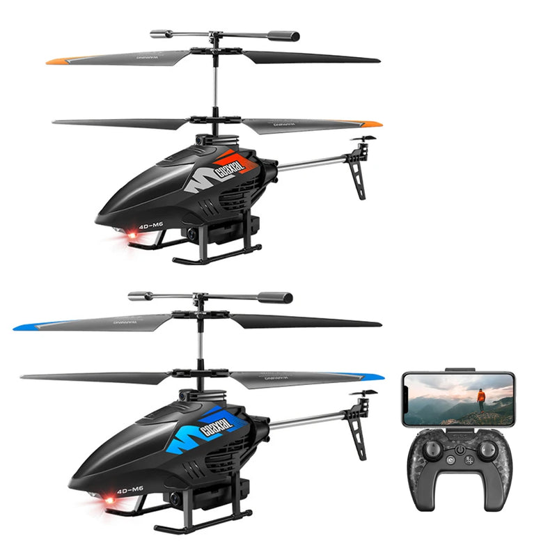 4DRC M6 2.4G 3.5CH 4K HD Dual Camera Obstacle Avoidance Aerial Photography RC Helicopter RTF for Beginner