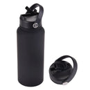 IPRee 1000ml Thermos Cup LID With Straw And Handle Sealed Leak Proof Portable Handle Outdoor Sports Water Bottle