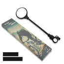 BENGGUO 1/2Pcs Bicycle Hose-adjustable HD Rearview Mirror 360 Degree Adjustable Wide Angle Shockproof Electric Vehicle Mirror for Handlebar Diameters Below 32mm