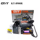 QYT KT-8900R 25W Tri-Band Mobile Radio 200 Channels 136-174MHz 240-260MHz 400-480MHz VHF UHF Dual Display Mini Car Transceiver Walkie Talkie