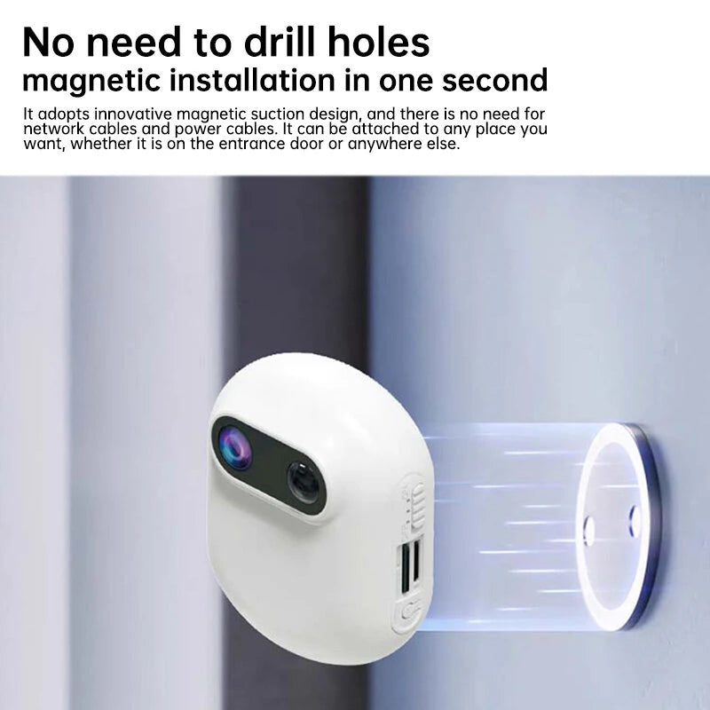 2MP HD Wireless 4G LTE Security Camera 130 Wide Angle Night Vision AI Human Tracking Two-Way Audio Cloud Storage TF Card Smart Home Surveillance CCTV