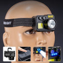 Outdoor Super Bright Multi-function Fishing Intelligent Sensing Headlamp  Rechargeable Long Battery Life Work Light  Inspection Light