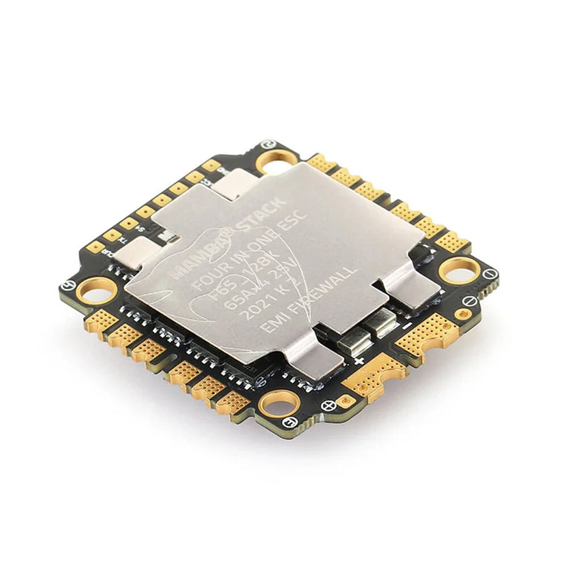 30.5mm*30.5mm MAMBA 128K F45 F55 F65 45A 55A 65A 3~6S Blheli_32 4IN1 Brushless ESC for RC FPV Racing Drone