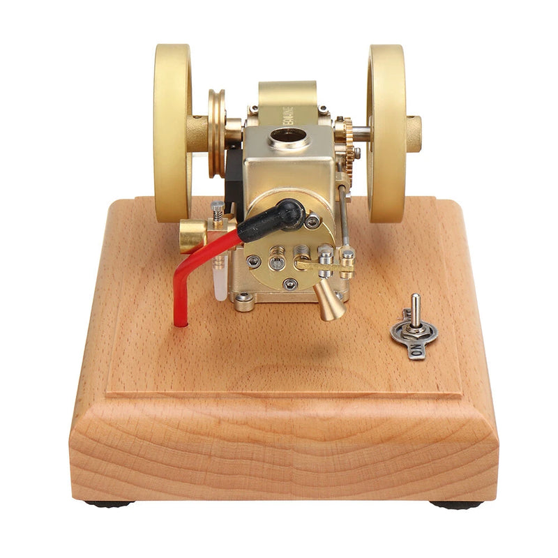 Eachine EM3 M17 Mini 1.6cc Hit and Miss Engine Evaporated Water-cooled 4 Stroke Horizontal Gasoline Internal Combustion Engine Science Discovery Learing Education Toys
