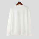 INCERUN Mens Letter Print Long-Sleeve Pullover Fashion Daily Casual Classic Basics Crew Neck Pullover Hoodies for Men Large Size S-5XL