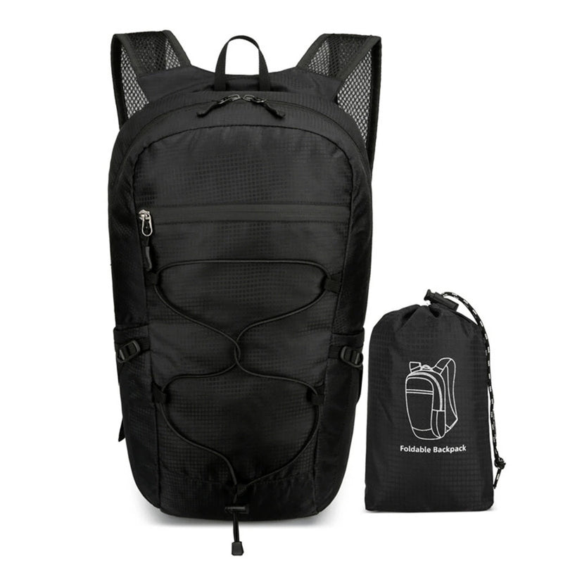 IPRee Breathable Foldable Mountain Riding Backpack Waterproof Large Capacity Sports Backpack Portable Hiking Backpack Travel