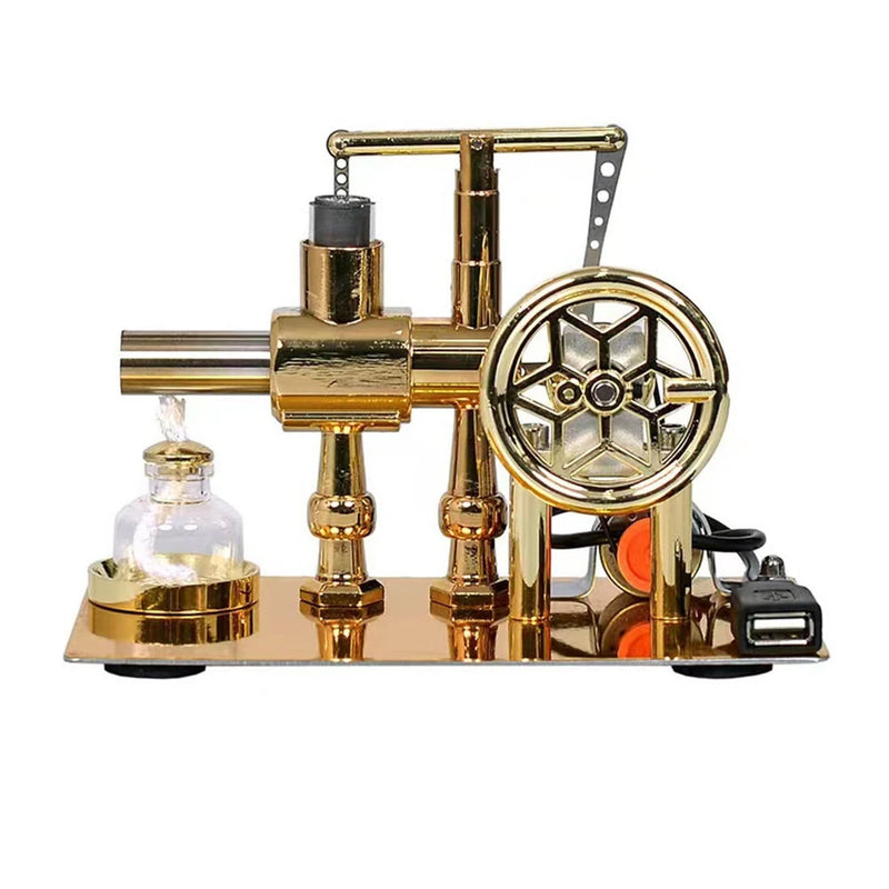 Stirling Engine Model Generator Physics Experiment Science Discovery Production Invention DIY Project Part Gift Collection Toys