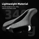 ROCKBROS Soft Bicycle Saddle Bike Soft Comfortable Competition Riding Hollow Seat Cushion for Cycling