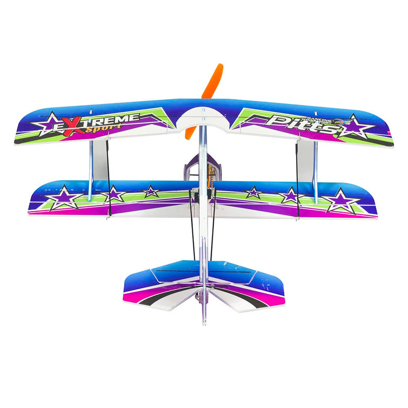 Dancing Wings Hobby E30 PITTS 450mm Wingspan PP Foam Magic Board Micro Indoor RC Airplane Biplane KIT/ KIT+Power Combo