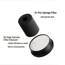 2PC Xiaomi Mijia Car Vacuum Cleaner Filter Strong Suction Three-In-One Deep Dust Collector Car Vacuum Cleaner Filter