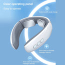 Electric Muscle Stimulation Neck Therapy Instrument 6 Modes Adjustable Intensity Ergonomic Design Portable Pain Relief Tool
