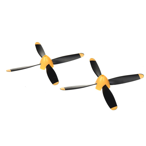 VolantexRC Mini Mustang P-51D RC Airplane Fixed Wing Spare Part 4-Blade Propeller Full Set
