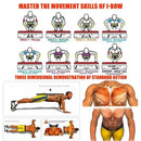 Bominfit Portable Multifunctional Push-up Board - Fitness and Muscle Training Device Home Workout Set Strength Training