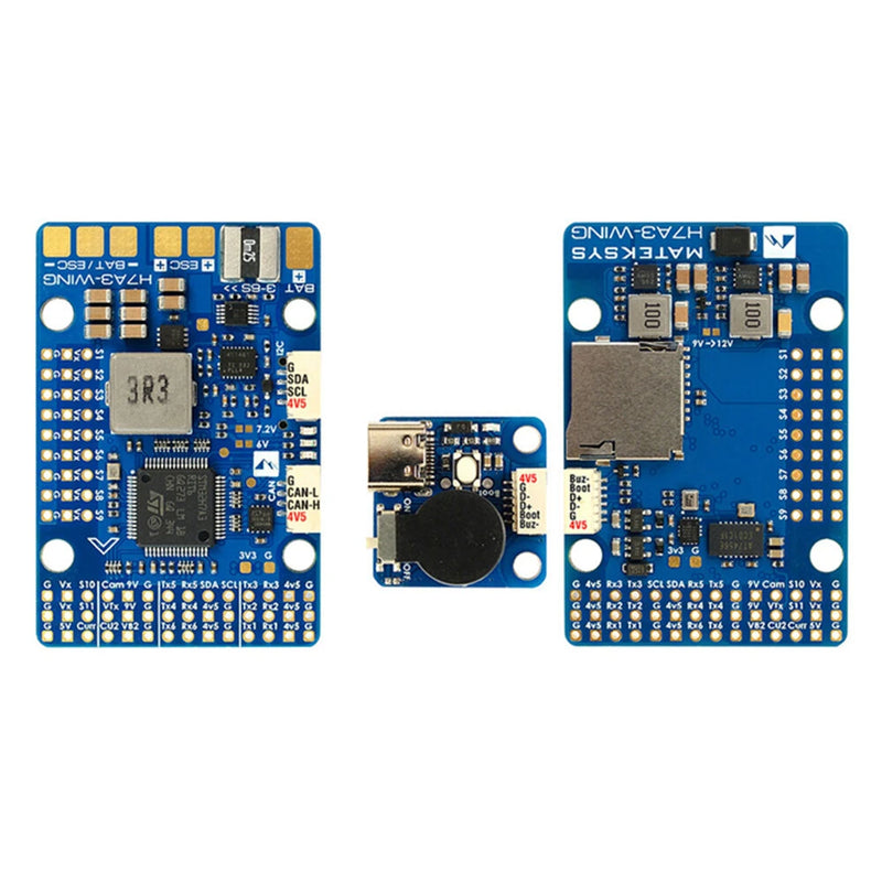 MATEK H7A3-WING Flight Controller OSD 3-6S for RC Airplane Fixed Wing