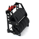 Wheel Tires Rack Tire Storage Rack for 1/10 On-Road Racing Rally Drift Car Tamiya Kyosho 1/18 1/24 RC Crawler Car TRX4M SCX24