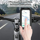 XANES 7-inch Bicycle Phone Holder Support TPU Touch Screen Waterproof Universal Bike GPS 360 Swivel Adjustable Motorcycle Cellphone Holder
