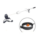 Stainless Steel Electric Barbecue Grill Barbecue Supplies Household BBQ Grill Barbecue Tool Set Automatic Barbecue Stick Outdoor Camping BBQ Barbecue Rack Kit