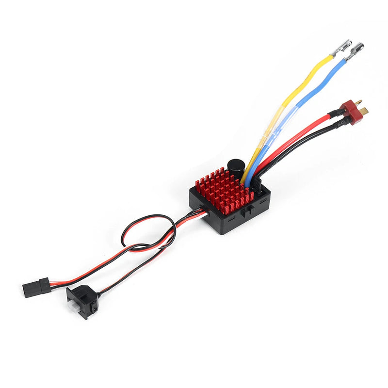 FLYUEACE 6860 Brushed ESC 60A Waterproof Crawler Speed Controller with BEC RC Vehicles Cars Boats Tanks Models Parts