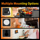 AGSIVO Digital Food Oven Meat Thermometer With Probe Timer Alert Backlight Outdoor Grill Cook Barbecue Kitchen Cooking BBQ Thermometer