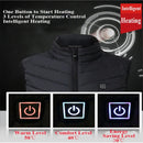 TENGOO HV-13 Heated Vest 13 Heating Areas Oversized Women Men Winter Vest Self Heating Vest Usb Electric Thermal Vest Jacket Outdoor Vest