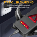 Night Running Lights for Runners LED Chest Lamps with Reflective Vest Gear and Rechargeable Battery Charging Lights