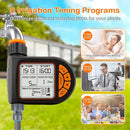 Intelligent Timing Gardening Automatic Watering Device Large Screen LCD Controller Garden Balcony Farmo Sprinkler Timer Outdor Irrigation Controller