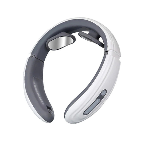 CHIGO 2-Head TENS Neck Massager Portable Electric Neck Massager 6 Massage Modes 9 Power Adjustment Levels