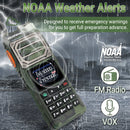 Baofeng UV-25 Walkie Talkie 10W High Power Two-Way Radio Multi-Band 1.77-Inch Color Screen 999 Channels Wireless Copy Frequency Air Band Reception