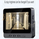 M16S Smart Visual Doorbell with 4.3-inch Display Screen Infared Night Vision Two-way Intercom Cat Eyes Video Door Bell Free-Hole Design