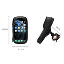 ROCKBROS B17-7 6.2'' Portable Touch Screen Phone Holder Bicycle Bag 360 Adjustable Waterproof Bike Front Frame Bag