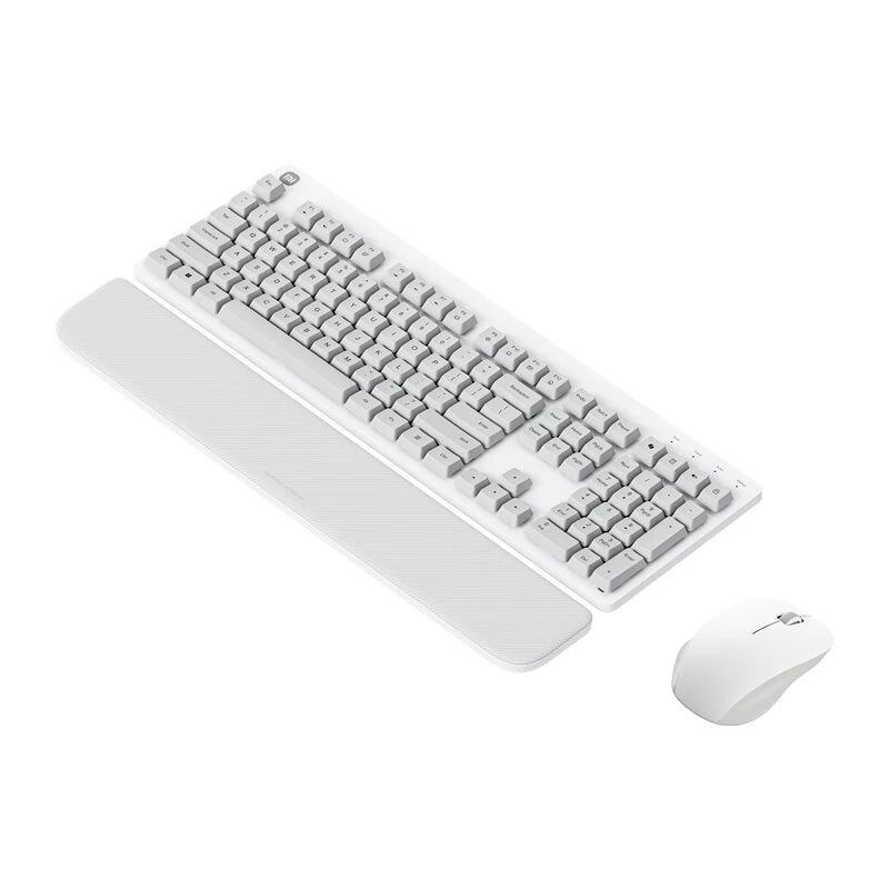 Xiaomi 108-Keys Wireless Keyboard and Mouse Set with Palm Rest 2.4G Wireless Keyboards and 1200DPI Ergonomics Mouse Combo