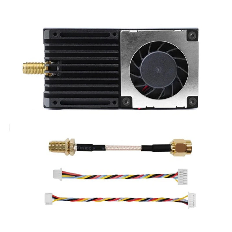 HGLRC 5.8G 5.5W High Power VTX TBS SmartAudio Protocol OSD Parameter Adjustment FPV Transmitter for Long Range RC Drone