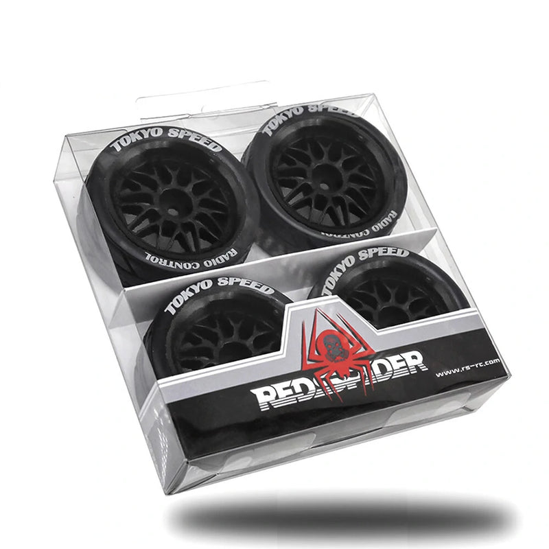 RS Starscream 1/10 Touring Car Tire for Kyosho FW06 Tamiya TT01 TT02 XV01 Racing Tire R157 RC Car Parts