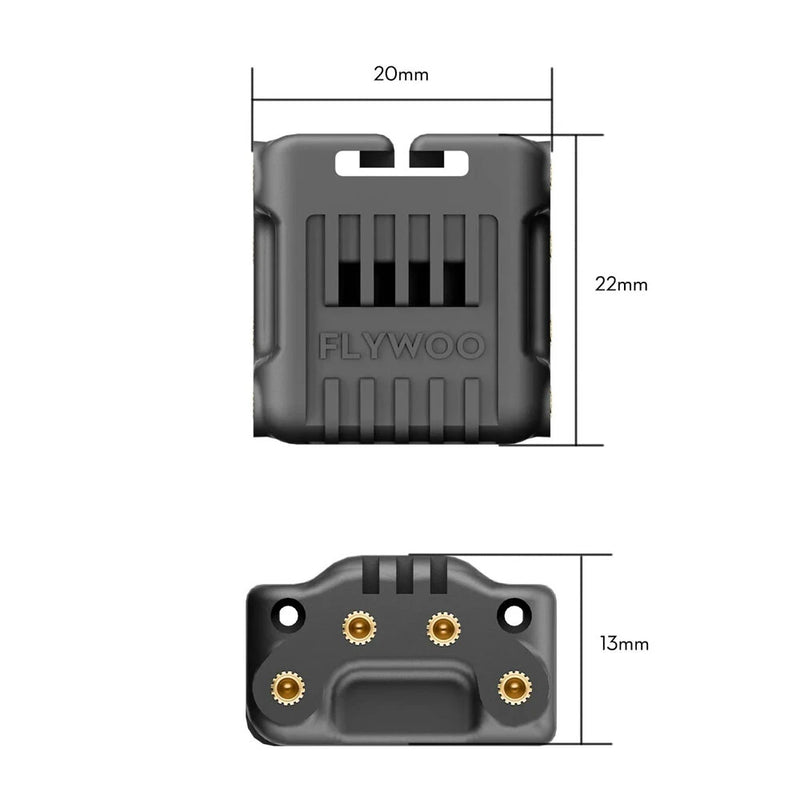 Flywoo O4 Wide Air Unit Camera Set with 18mm/20mm Adapters