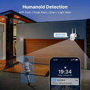 Hiseeu WK-2HD205 2 Cameras 5MP WiFi CCTV PTZ Camera Security System Kit 10CH NVR Recorder AI Motion Tracking IP Camera Set Video Surveillance System EU Plug