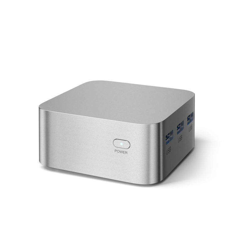 OUMAX T8 Intel Processor Alder Lake-N100 Mini PC 16GB RAM DDR5 512GB SSD Triple Display Windows11 Mini Computer Desktop PC