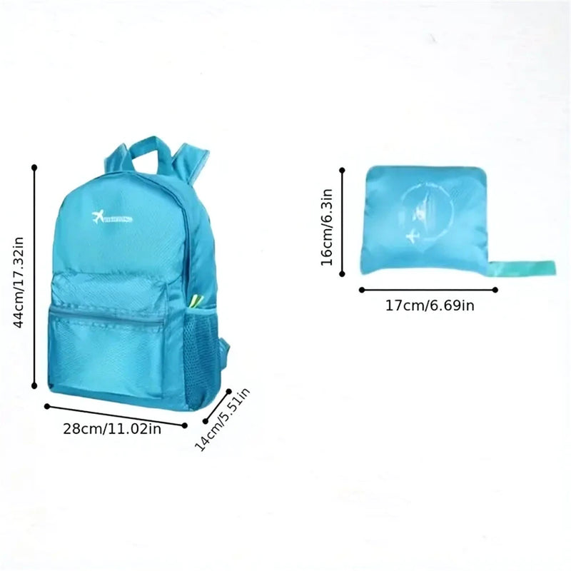 IPRee Lightweight Folding Climbing Bag Large-capacity Space Multipurpose Backpack Camping Waterproof Travel Camping Hiking