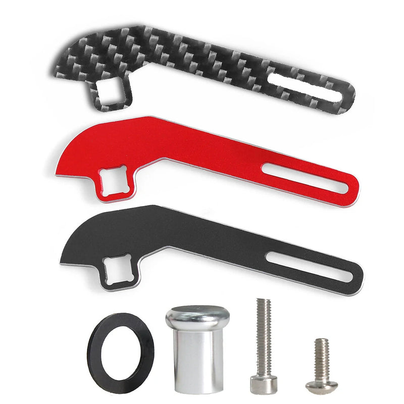 Remote Control Aluminum Alloy One-Hand Control Adapter Adjustable Steering Wheel Trigger for Flysky NB4 NB4+ NB4 Pro Radio Transmitter