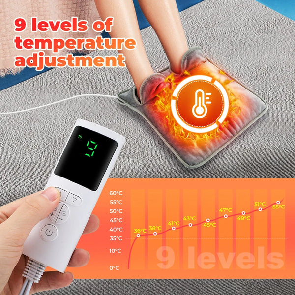 TENGOO Electric Heating Pad for Foot Waist Menstrual Pain Relief Household Thermal Blanket Winter Hand Warmer Office Bed Sofa Heat Mat